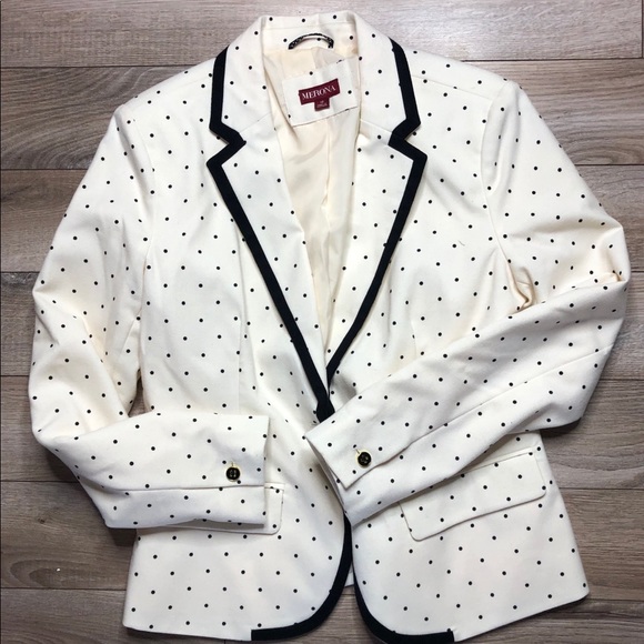 Merona Jackets & Blazers - Polka dot blazer